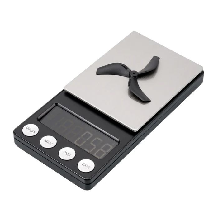 GF 2218 3-Blade Props-4pcs|Clear Grey