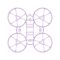 Air65 Brushless Whoop Frame (1PC) Transparent Purple